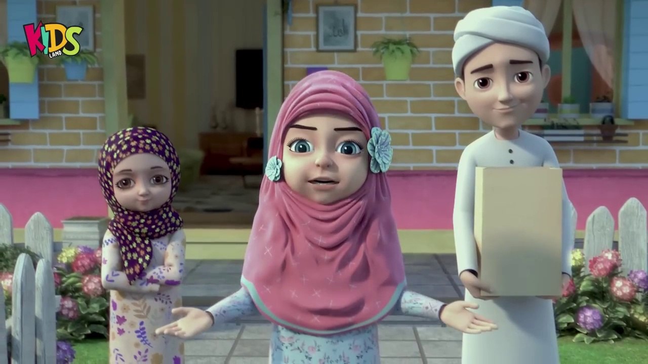 Areeba Aur Raiqa Pari Ban Gayi - New Episode  _ Kaneez Fatima Cartoon Series  _ Kids land