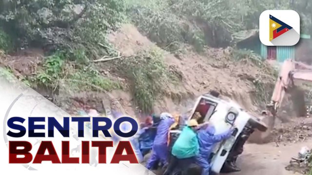 Clearing operations sa landslides sa Cordillera Region, nagsimula na; Ilang lugar sa Ilocos Region, binaha rin