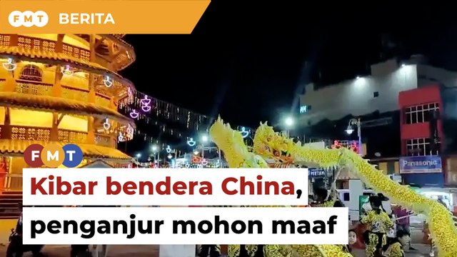 Penganjur mohon maaf isu kibar bendera China