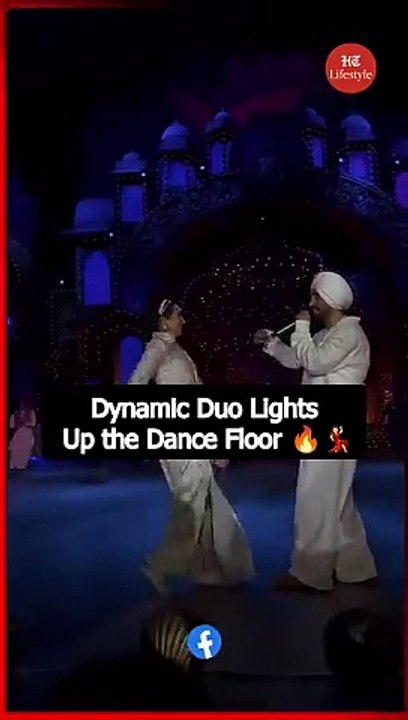 Diljit Dosanjh and Karisma Kapoor set the stage on fire with their energetic performance
