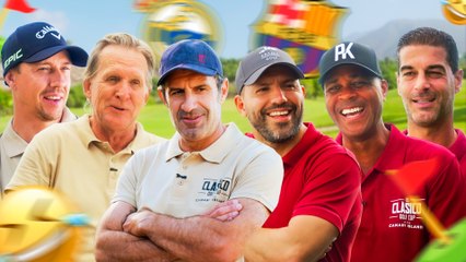 Les légendes du Barça et du Real s'affrontent au golf