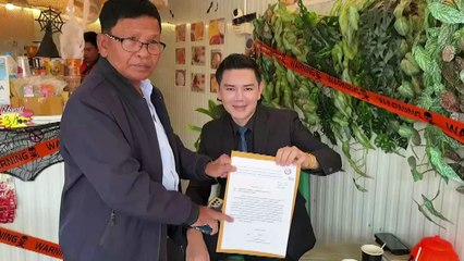 "ทนายอั๋น บุรีรัมย์" ยื่นหนังสือต่อ ผกก.สภ.ปากช่อง