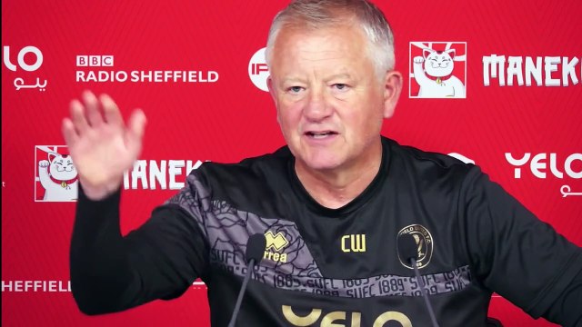 Chris Wilder previews Sheffield United v Stoke City after defeats at Leeds United and Middlesbrough