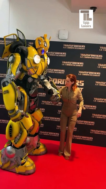Audrey Fleurot et Philippe Lacheau à l’avant-première de Transformers