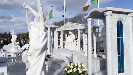 Brother of 'Traveller King' buried next to Britain's biggest headstone