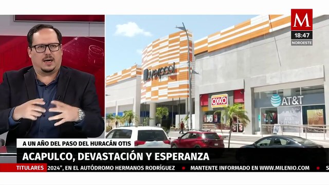 ¿Cómo se encuentra Acapulco a un año del impacto del huracán 'Otis'?