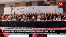 AMAM presenta la Agenda de Movilidad 2024-2030 con la que buscan mejorar la movilidad en el país