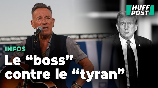 Au meeting de Kamala Harris, Bruce Springsteen appelle à battre le « tyran » Donald Trump