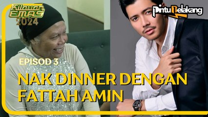 NAK DINNER DENGAN FATTAH AMIN KALAU BOLEH | Pintu Belakang Kilauan Emas 2024
