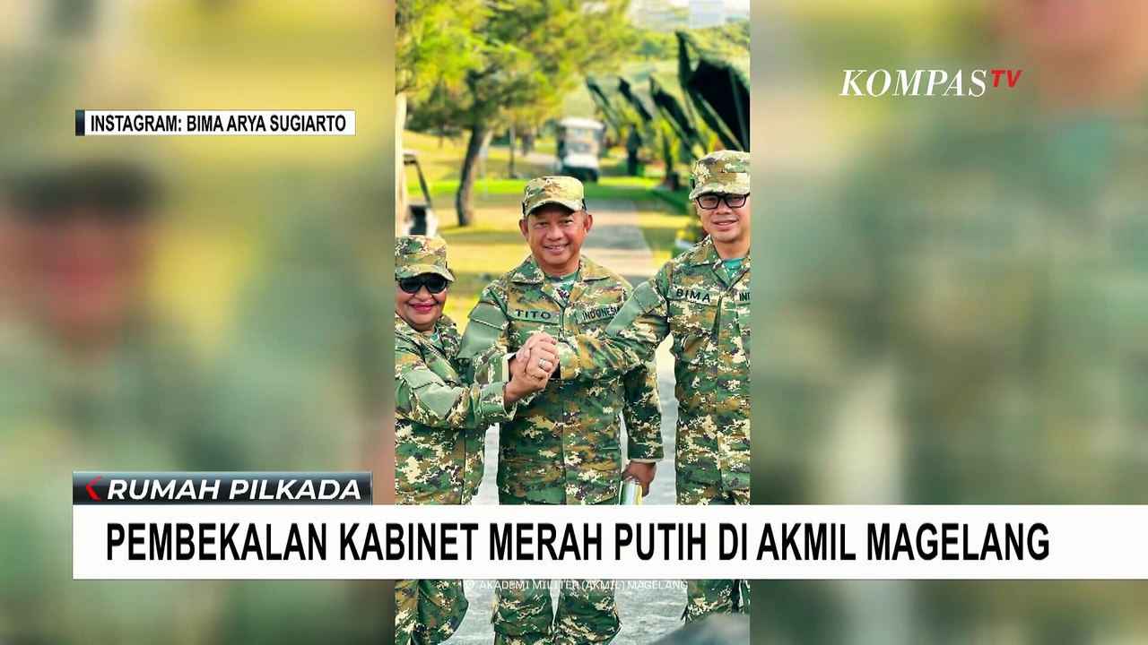 Kompak Berseragam, Begini Kegiatan Jajaran Kabinet Merah Putih Digembleng di Akmil Magelang