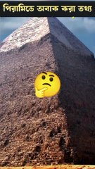 পিরামিড এ অবাক করা কিছু রহস্য  mystery of pyramid #piramid #shotfeed #pyramidrayasho