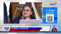 Eunice Lagusad, nakiisa sa GMA Operation Bayanihan: Bagyong Kristine Telethon