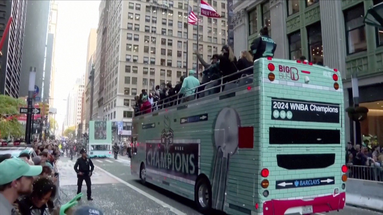 ‘History is Made!’ New York City Celebrates The Liberty’s WNBA Win
