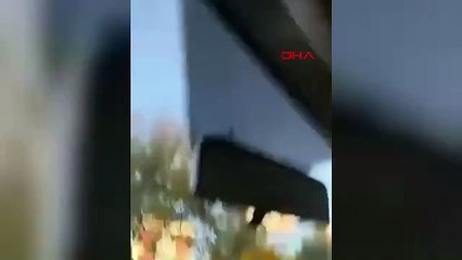 İstanbul- Ataşehir'de trafikte yol verme kavgası kamerada