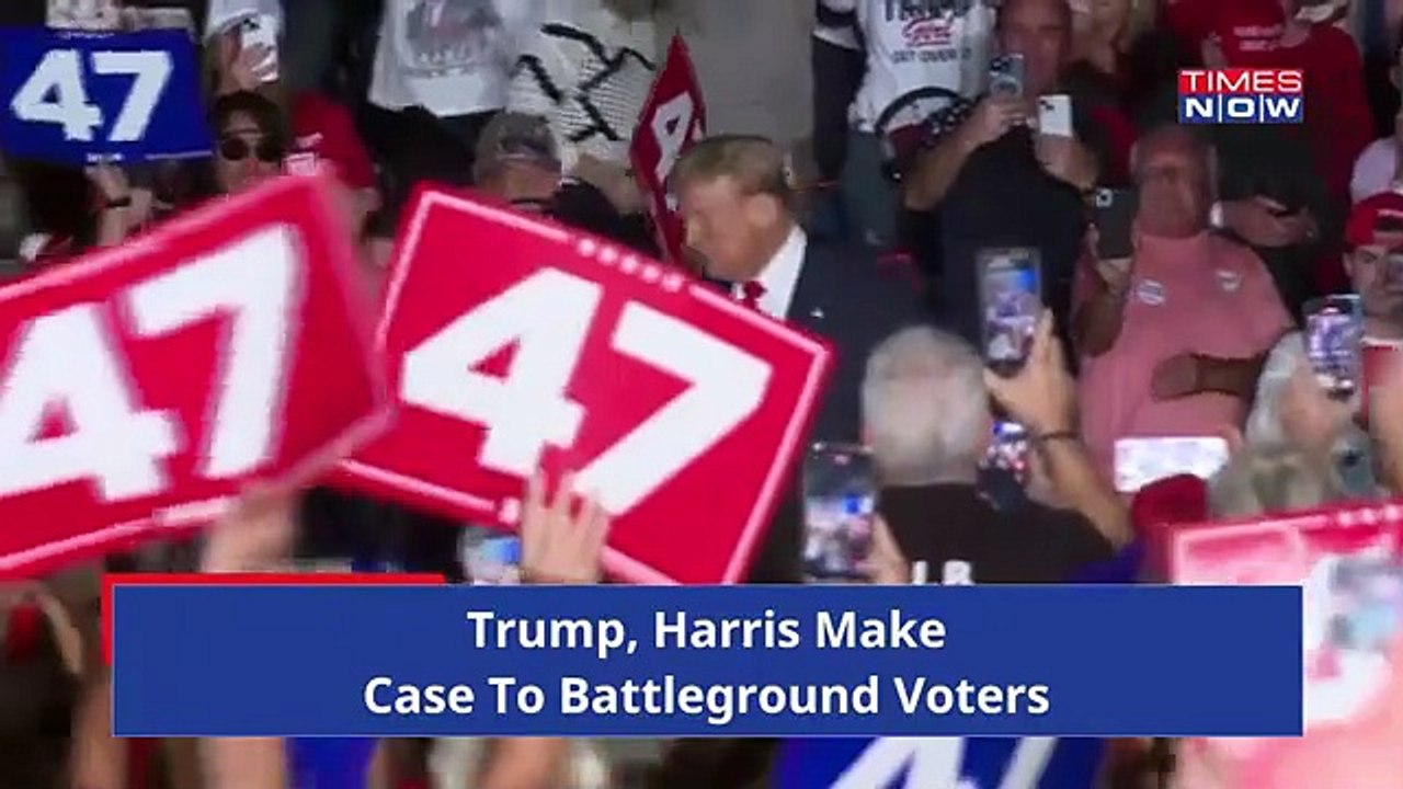 Trump Vs Harris: Pre-Poll Survey Hints At This As Campaigns Shift Focus To Swing States? US Polls