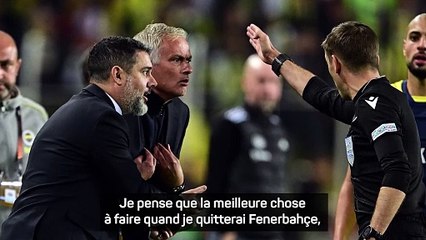 Mourinho : "Si un club anglais de bas de tableau a besoin d'un entraîneur..."