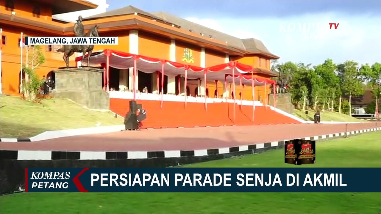 Terbaru! Persiapan di Akmil Magelang Jelang Parade Senja, Tutup Hari ke-1 Pembekalan Kabinet Prabowo
