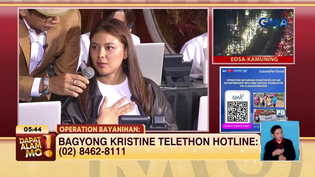 Kate Valdez, nakiisa sa GMA Operation Bayanihan: Bagyong Kristine Telethon