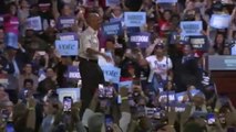 Obama lo da todo a favor de Kamala Harris