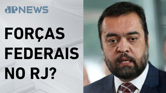 Cláudio Castro pede ajuda federal para combater violência no RJ