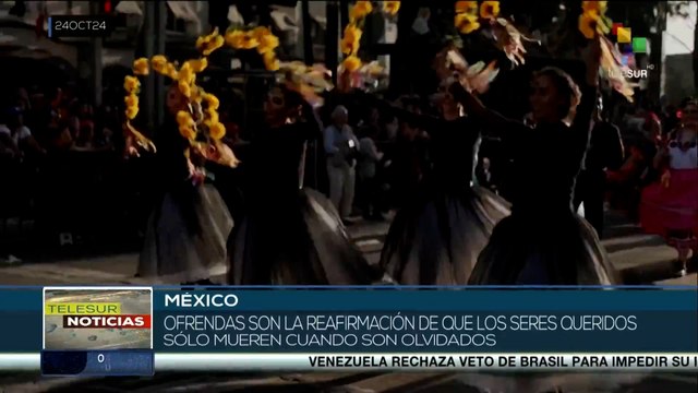 Mexicanos se preparan para la celebración del Día de Muertos
