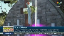 En El Salvador inauguran el sitio de memoria 