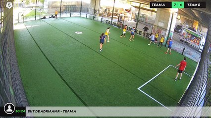 But de Adriaan R - Team A