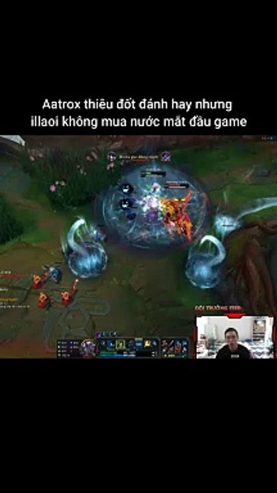 Aatrox thiêu đốt đánh hay nhưng illaoi không mua nước mắt đầu game #aatrox #illaoi #lienminhhuyenthoai #leagueoflegends