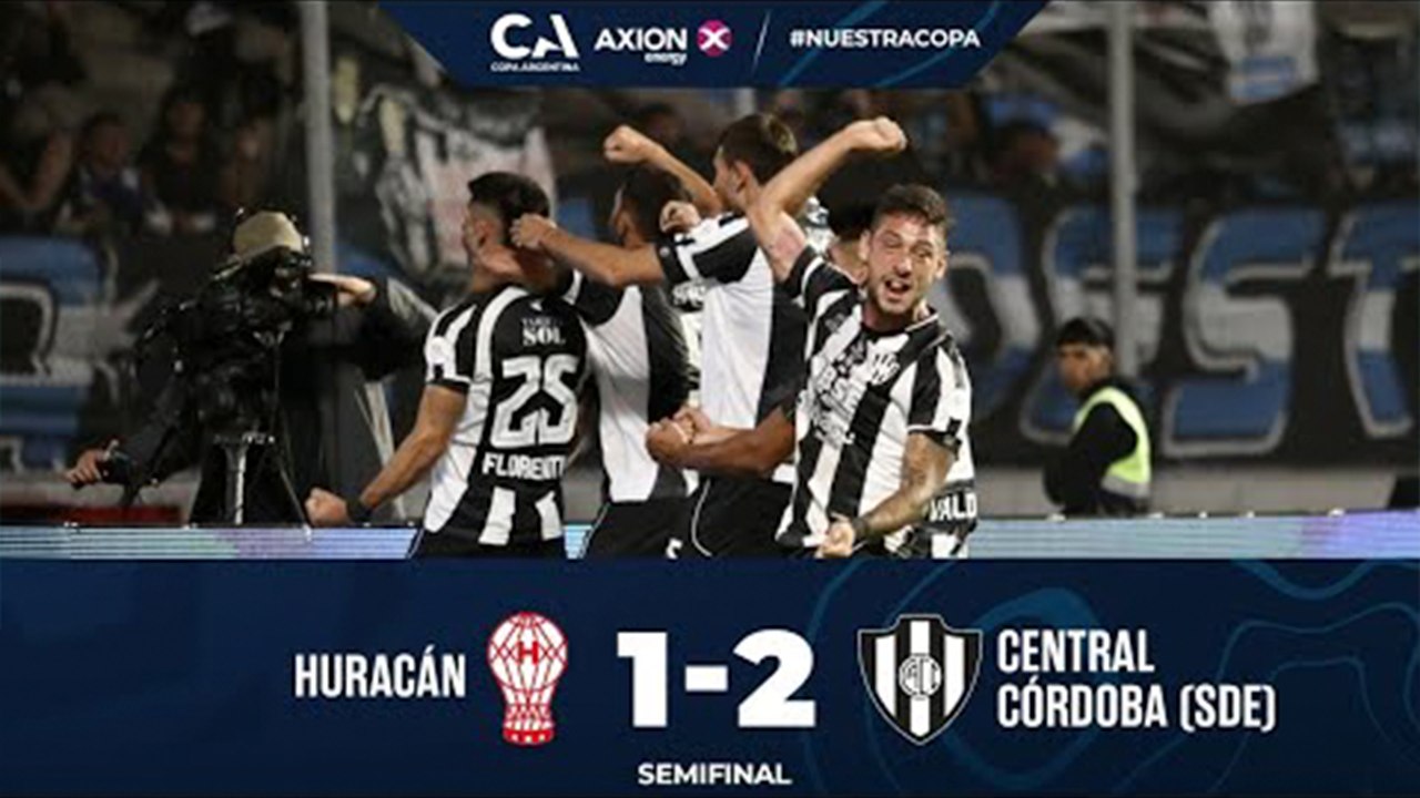 Huracán vs Central Córdoba (1-2) | Copa Argentina 2024 | Semifinal