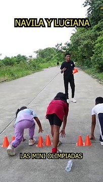 Las mini olimpiadas #luciana #comedia #navila #olimpiadas