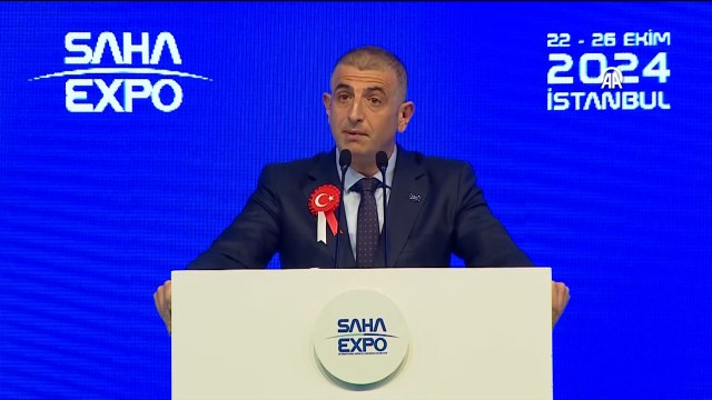 Haluk Bayraktar, “SAHA EXPO 2024 Savunma, Havacılık ve Uzay Sanayii Fuarı Programı”nda konuştu