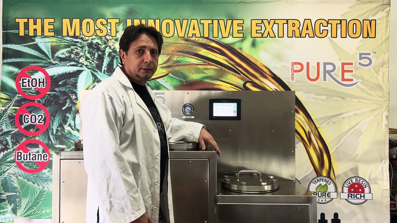 PURE5™ 20L MAX HTE Review: Effortless Live Resin Extraction with Precision Control