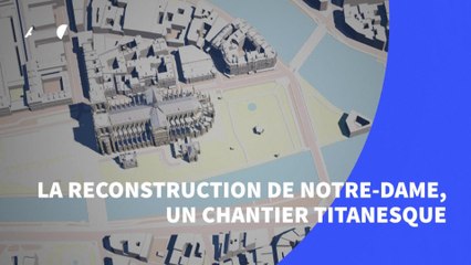 Reconstruction de Notre-Dame de Paris : un chantier titanesque