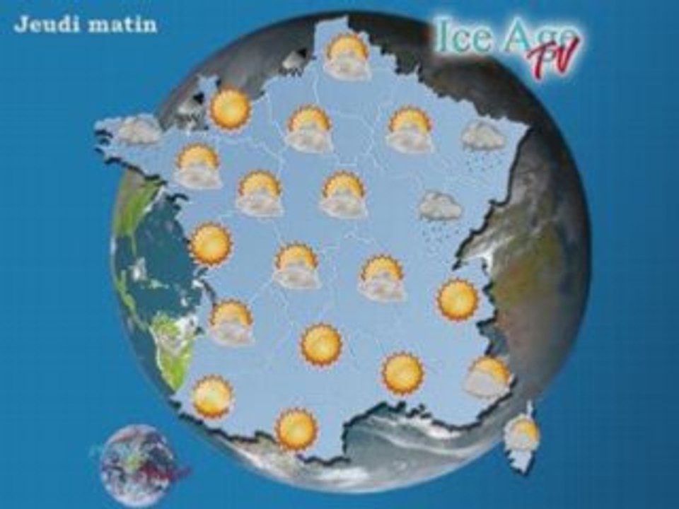 METEO DU JEUDI 24 AVRIL 2008