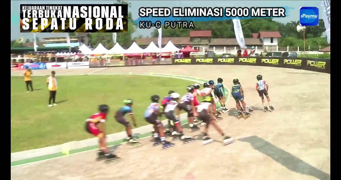 Elimination Speed ​​5000 meters Age group C Men, Indonesian National Roller Skating Championship