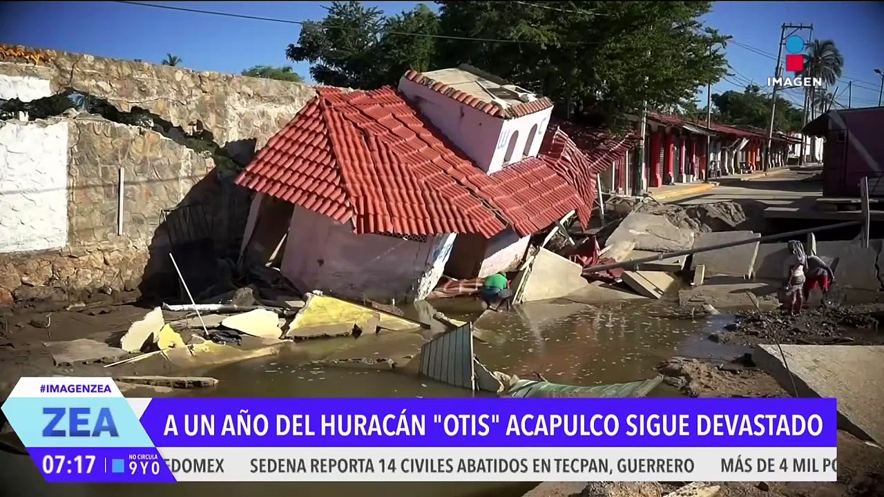 A un año del huracán Otis, Acapulco sigue devastado