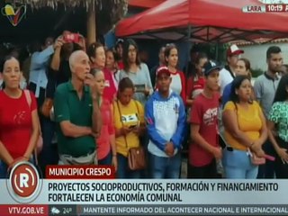 Min. Ángel Prado lidera encuentro con comunas del municipio Crespo en el edo. Lara