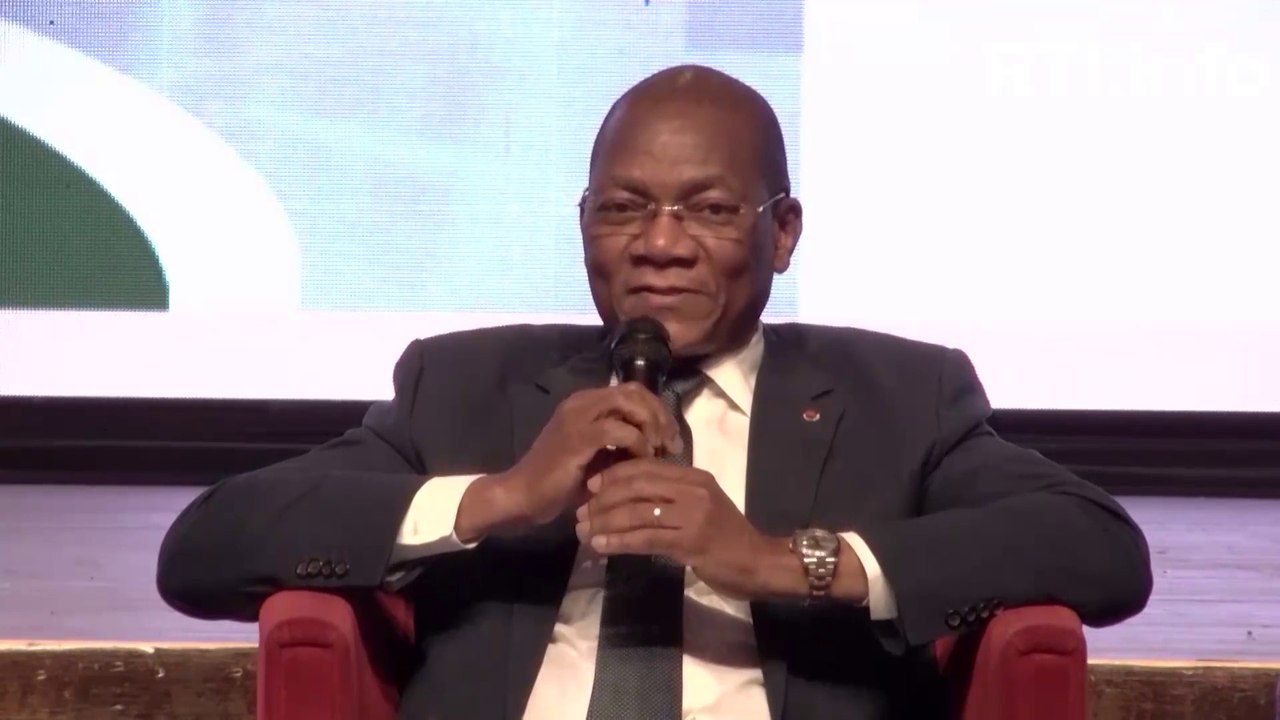 L'intervention du ministre Bruno Koné lors du panel inaugural sur le thème "Villes durables et technologies : quelle contribution de l’économie circulaire" ?