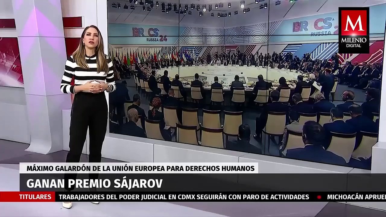 Edmundo González y Corina Machado son reconocidos con el premio Sajárov por la UE