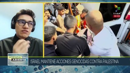Israel mantiene acciones genocidas contra Palestina
