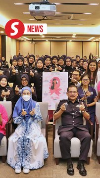 Melaka female cops take mammogram screening in cancer awareness initiative