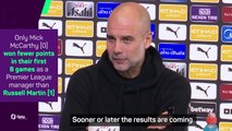 Guardiola backs Martin for success despite Southampton struggles