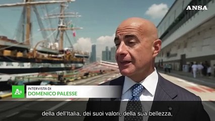 Vespucci a Singapore, l'ambasciatore: "Alfiere dell'Italia nel mondo"