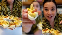 How to Make Loaded Deviled Eggs