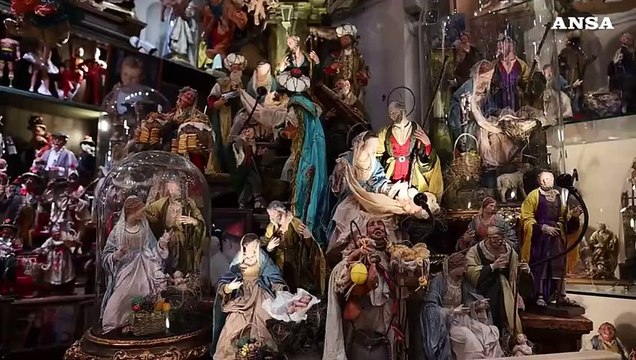 Sammy Basso personaggio dell'anno sul presepe di Napoli