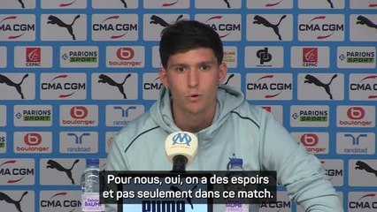 Marseille - Balerdi avant le Classique : "On est prêt"