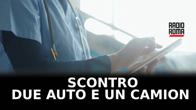 Scontro fra 2 auto e un camion nella notte sulla A1