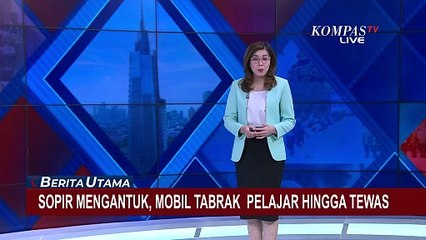 Akibat Sopir Mengantuk, Minibus Tabrak 3 Sepeda Motor dan Tewaskan 1 Pelajar!
