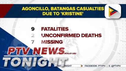 Tải video: Agoncillo LGU confirms 9 fatalities due to #KristinePH