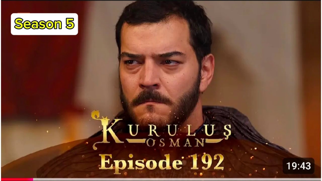 Kurulus Osman Season 05 Episode 192 - Urdu Dubbed | Sun Digital HD Channel